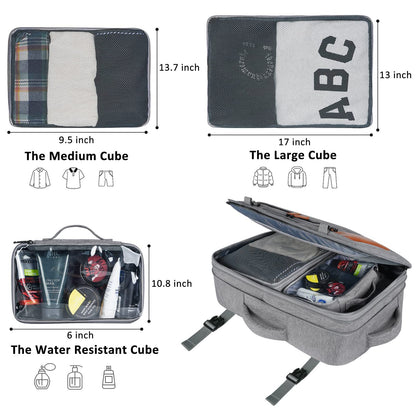 Eshow Travel Backpack for Men Women with Large Capacity
